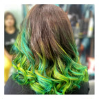 Streax Professional Hold & Play Funky Colours - Perky Green, 100Gm