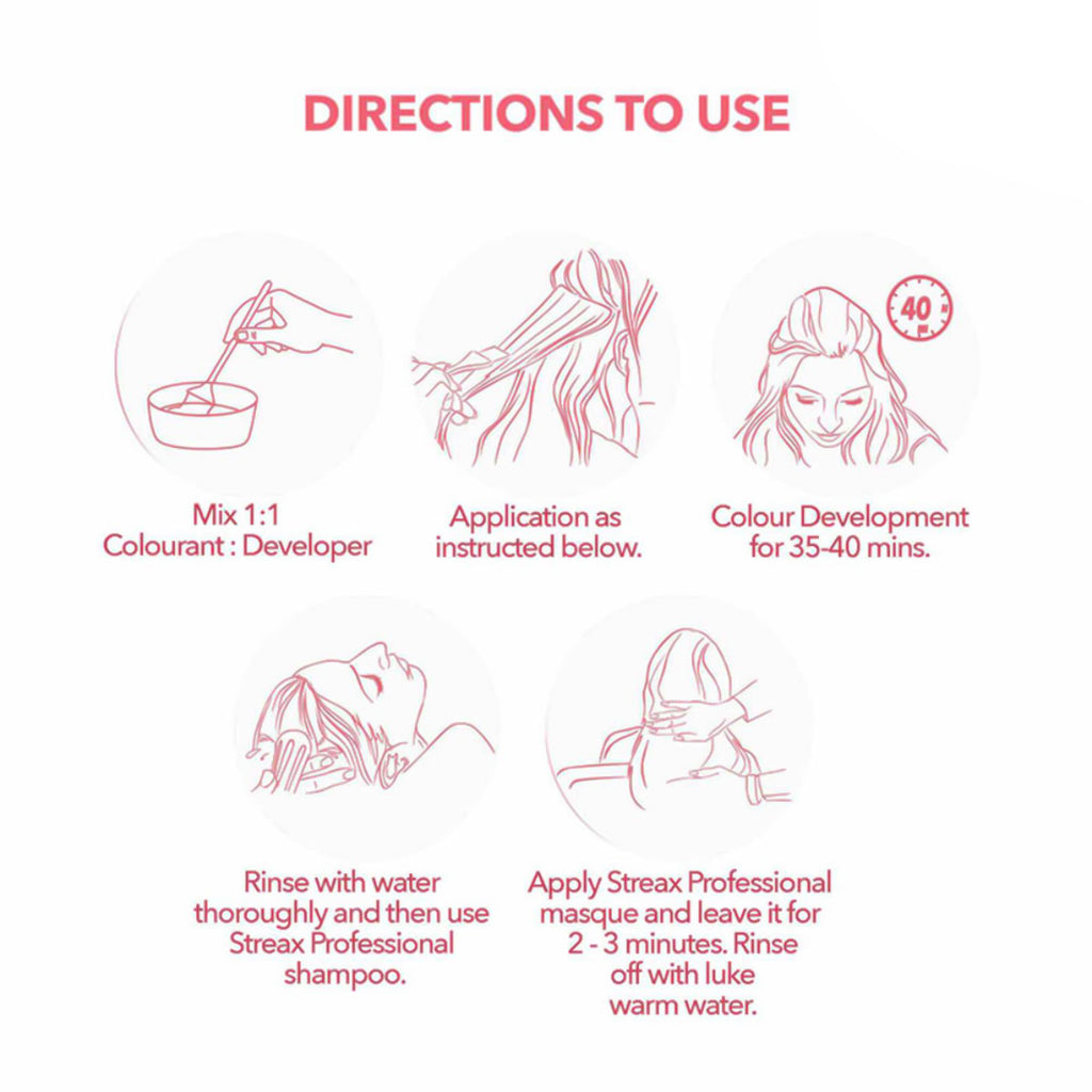 Streax Professional Developer For Argan Secrets Colourant 30 Volume 9% 250ml