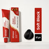 Streax Professional Argan Secrets Hair Colourant Cream - Soft Black 2, 60Gm
