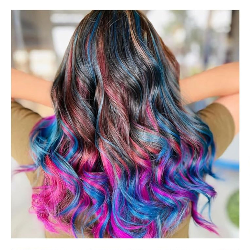 Streax Professional Hold & Play Funky Colours - Wonder Blue, 100Gm