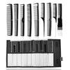 Carbon Comb Set of 9- Black Line